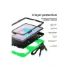 Samsung Galaxy T500 Tab A7 10.4 Kılıf Griffin Tablet Kapak - Yeşil