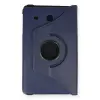 Samsung Galaxy T560 Tab E 9.7 Kılıf 360 Tablet Deri Kılıf - Lacivert