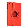 Samsung Galaxy Tab A11 360 Tablet Deri Kılıf - Kırmızı