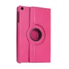 Samsung Galaxy Tab A11 360 Tablet Deri Kılıf - Pembe