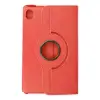 Samsung Galaxy X510 Tab S9 Fe 11 Kılıf 360 Tablet Deri Kılıf - Kırmızı