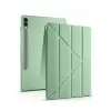 Samsung Galaxy X610 Tab S9 Fe Plus 12.4 Kılıf Kalemlikli Mars Tablet Kılıfı - Açık Yeşil