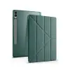 Samsung Galaxy X610 Tab S9 Fe Plus 12.4 Kılıf Kalemlikli Mars Tablet Kılıfı - Koyu Yeşil