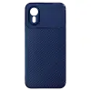 Samsung Galaxy Xcover 7 Kılıf Auto Focus Karbon Kapak - Lacivert