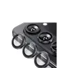 Samsung Galaxy Z Fold 5 Valdez Metal Kamera Lens - Siyah