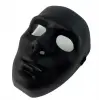 Siyah Renk Hip Hop Anonim Jabbawockeez Dans Maskesi 18x19 Cm
