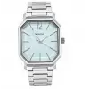 Swiss Plus Man Watch Basic Seri Model-11 ST3507AGS Max Plus Light Blue-Silver(Kol Saati) (KDO)