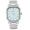 Swiss Plus Man Watch Basic Seri Model-11 ST3507AGS Max Plus Light Blue-Silver(Kol Saati) (KDO)