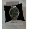 Swiss Plus Man Watch Basic Seri Model-5 ST2302AGP Green-Silver(Kol Saati) (KDO)