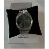 Swiss Plus Man Watch Basic Seri Model-5 ST2302AGP Green-Silver(Kol Saati) (KDO)