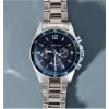Swiss Plus Man Watch Basic Seri Model-8 ST3516AGS Lüx Blue-Silver(Kol Saati) (KDO)