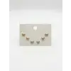 Tatlı Minik Fiyonklar Altılı Küpe - Kp00667