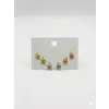 Tatlı Minik Kaplumbağalar Altılı Küpe - Kp00663