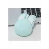 Tavşan Figürlü Kablosuz Mouse Pil Dahil Etiket Hediyeli Mavi