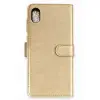 Tcl L7  Trend S Plus Kapaklı Kılıf - Gold