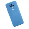 Tecno Camon 16 Kılıf Nano İçi Kadife Silikon - Mavi