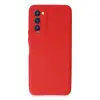 Tecno Camon 18 Kılıf First Silikon - Kırmızı