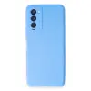 Tecno Camon 18 Kılıf First Silikon - Mavi