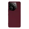 Tecno Camon 20 Pro 5g Kılıf First Silikon - Bordo