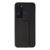 Tecno Pova Neo Kılıf Mega Standlı Silikon - Siyah