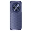 Tecno Spark 30 Kılıf Auto Focus Karbon Kapak - Lacivert