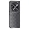 Tecno Spark 30c Kılıf Auto Focus Karbon Kapak - Siyah