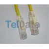 Teldata TLD-030YY Cat6 0.30MT Sarı Utp Patch Kablo (KDO)