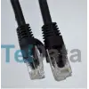 Teldata TLD-1000S Cat6 10MT Siyah Utp Patch Kablo (KDO)