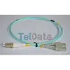 TELDATA TLD-SCLCOM31 SC-UPC-LC-UPC MM DX OM3 1 METRE FIBER OPTIK PATCHCORD