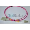 TELDATA TLD-SCLCOM41 SC-UPC-LC-UPC MM DX OM4 1 METRE FIBER OPTIK PATCHCORD