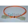 TELDATA TLD-SCOM22 SC-UPC-SC-UPC MM DX OM2 2 METRE FIBER OPTIK PATCHCORD