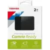 Toshiba 2TB Canvio Ready 2.5 Gen1 USB 3.2 Harici Harddisk (HDTP320EK3AA)