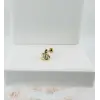 Zirkon Taşlı Uç Kısmı : Pirinç Kıkırdak Bar Uzunluğu : 6 Mm / Bar Kalınlığı 0.8 Mm / Top Boyu 3 Mm - Pt0043-1