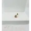 Zirkon Taşlı Uç Kısmı : Pirinç Kıkırdak Bar Uzunluğu : 6 Mm / Bar Kalınlığı 0.8 Mm / Top Boyu 3 Mm - Pt0015-1