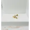Zirkon Taşlı Uç Kısmı : Pirinç Kıkırdak Bar Uzunluğu : 6 Mm / Bar Kalınlığı 0.8 Mm / Top Boyu 3 Mm - Pt0036-1