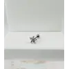 Rodyum Zirkon Taşlı Uç Kısmı : Pirinç Kıkırdak Bar Uzunluğu : 6 Mm / Bar Kalınlığı 0.8 Mm / Top Boyu 3 Mm - Pt0024