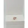 Rose Zirkon Taşlı Uç Kısmı : Pirinç Kıkırdak Bar Uzunluğu : 6 Mm / Bar Kalınlığı 0.8 Mm / Top Boyu 3 Mm   - Pt0068-2