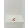Rose Zirkon Taşlı Uç Kısmı : Pirinç Kıkırdak Bar Uzunluğu : 6 Mm / Bar Kalınlığı 0.8 Mm / Top Boyu 3 Mm  - Pt0061-2
