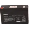 Ttec 6V 12AH Bakımsız Kuru Akü (KDO)