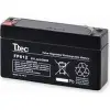 Ttec 6V 1.3AH Bakımsız Kuru Akü (KDO)
