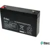 Ttec 6V 7AH Bakımsız Kuru Akü (KDO)