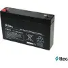 Ttec 6V 7AH Bakımsız Kuru Akü (KDO)