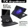 TX ACNBERGST  ErgoStand 14cm Led Fanlı 5 KademeLİ 2xUsb 9-17 Notebook Soğutucu-Stand (KDO)