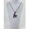 Üç Hilal Çelik Erkek Kolye - Ekl0116