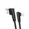 Usb To Lightning 3m 2.4a Kablo - Siyah