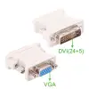 Vcom CA301 Dvi 24+5 Erkek To Vga Dişi Dönüştürücü (KDO)