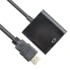 Vcom CG591-B-0.15 Siyah Hdmi Erkek To Vga Dişi Dönüştürücü (KDO)