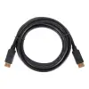 Vcom CG631-3.0 Siyah 3MT 1.2V Dp-M-Dp-M Kablo (KDO)
