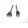 Vcom CU201-B-3.0 3MT Siyah 2.0V Usb 2.0 Yazıcı Kablosu
