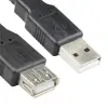 Vcom CU202-B-1.5 Siyah 1.5MT Usb 2.0 Uzatma Kablosu (KDO)